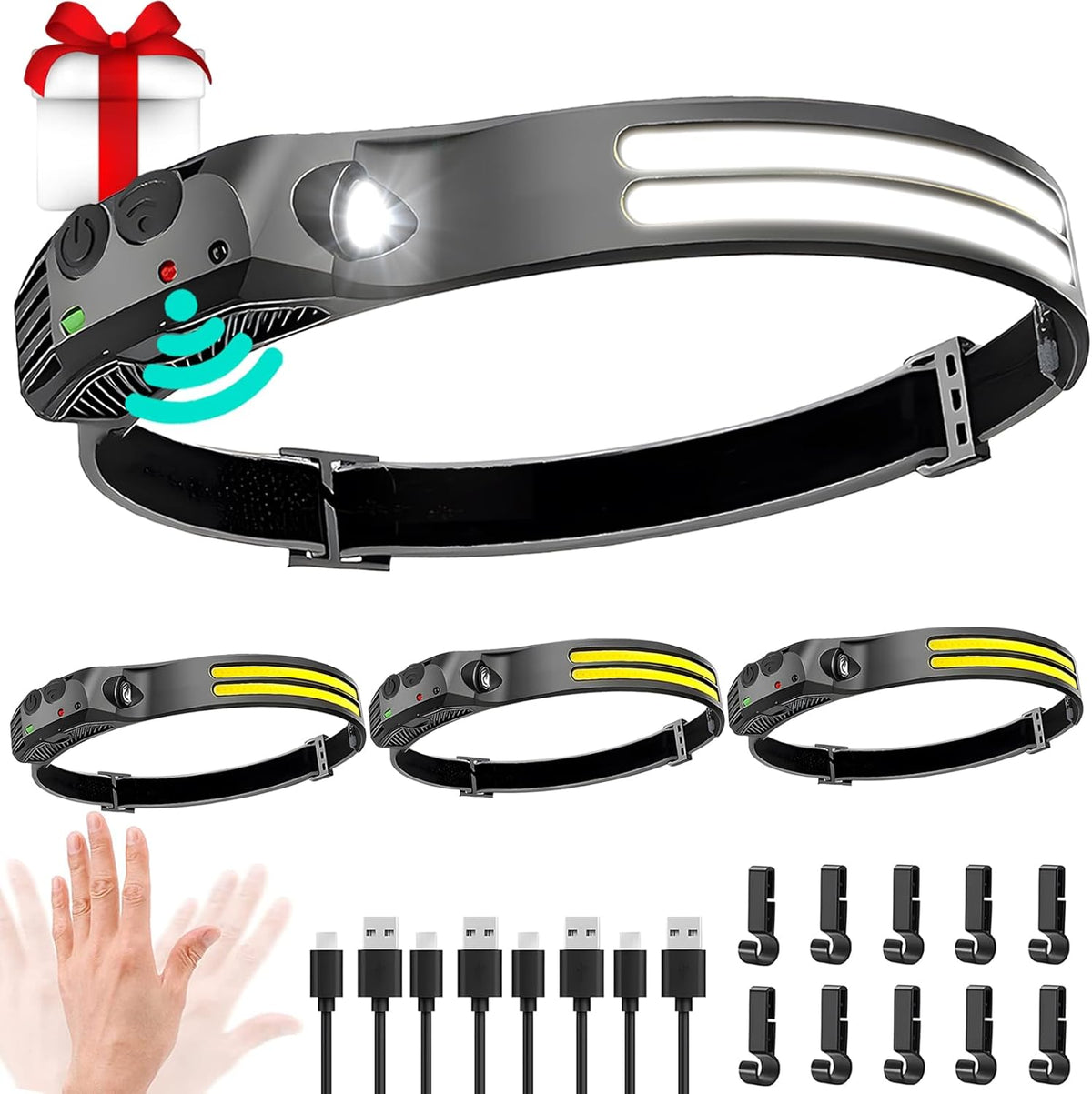 Ultra Bright Rechargeable Headlamp