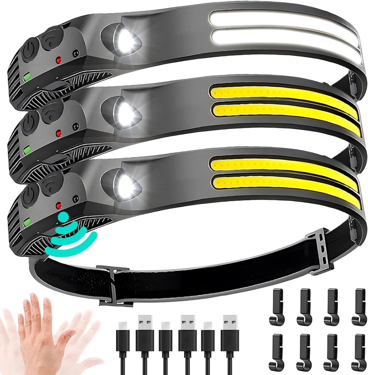 Ultra Bright Rechargeable Headlamp